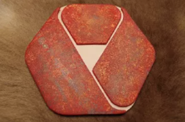 髹漆四季花手包